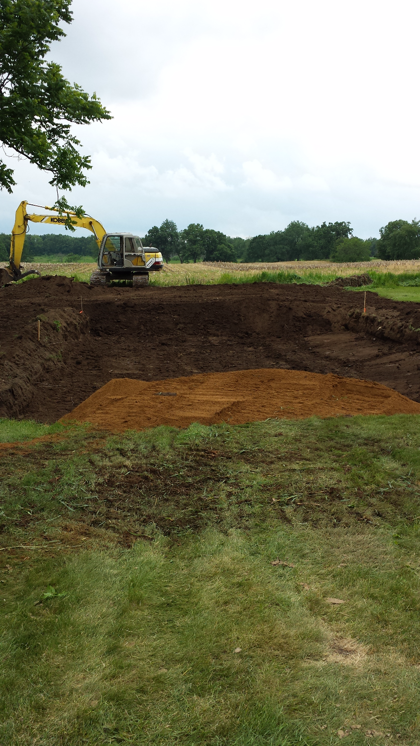 Earthwork documented by Merritt Construction